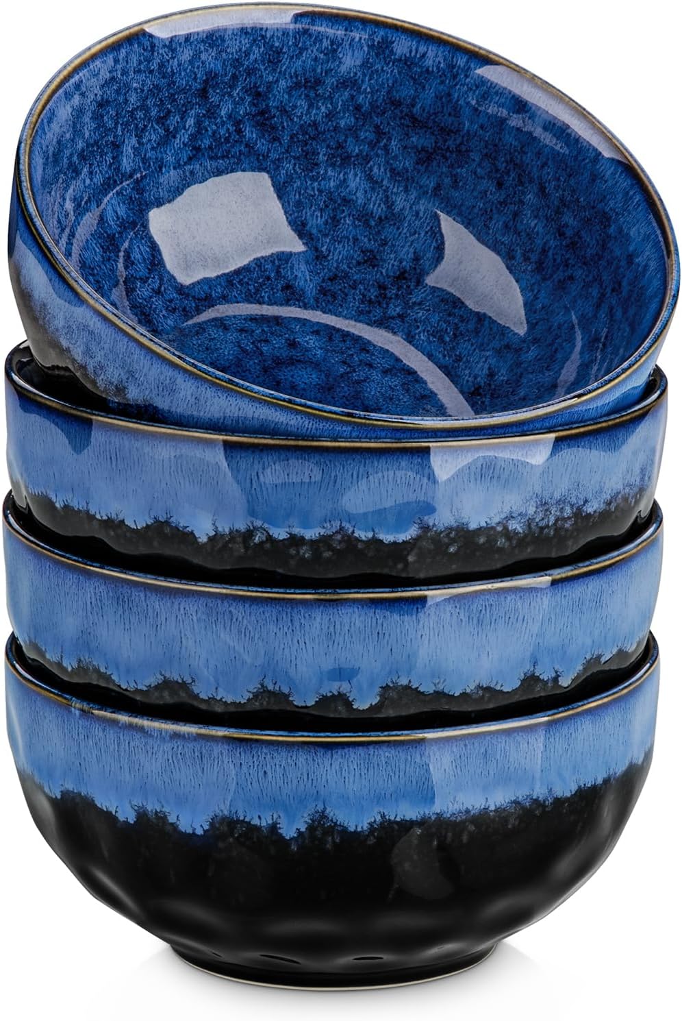 Starry Ceramic Soup Bowls Set