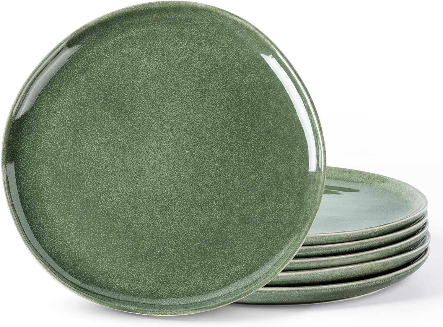 Reactive Glaze Ceramic Plates Set